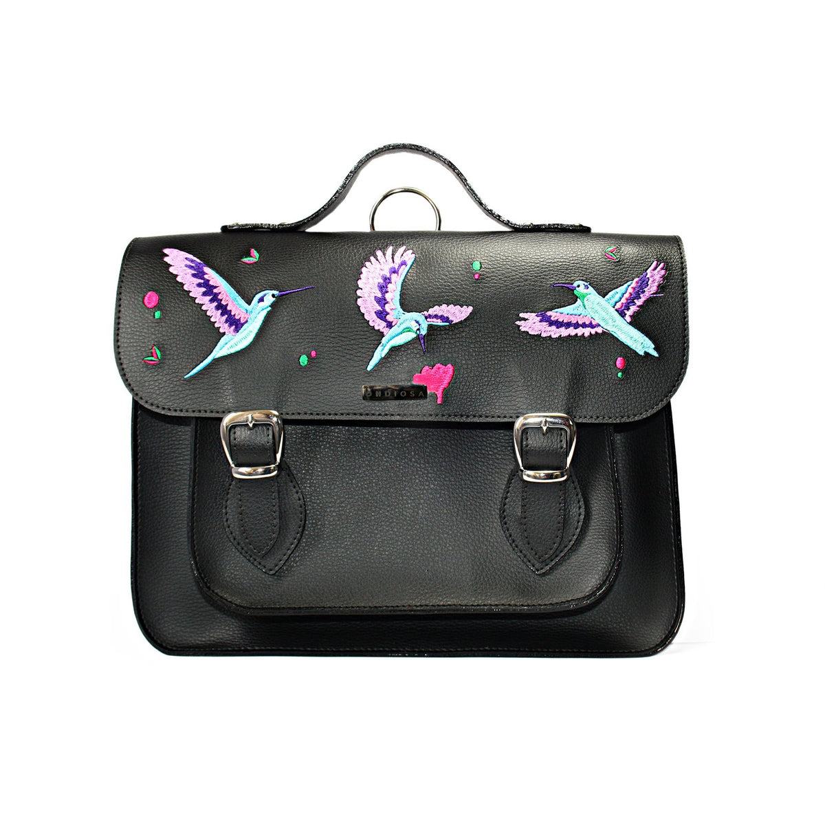 Jumbo Colibrí Hummingbird Embroidered Bag – Laptop Backpack Purse
