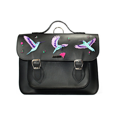 Jumbo Colibrí Hummingbird Embroidered Bag – Laptop Backpack Purse