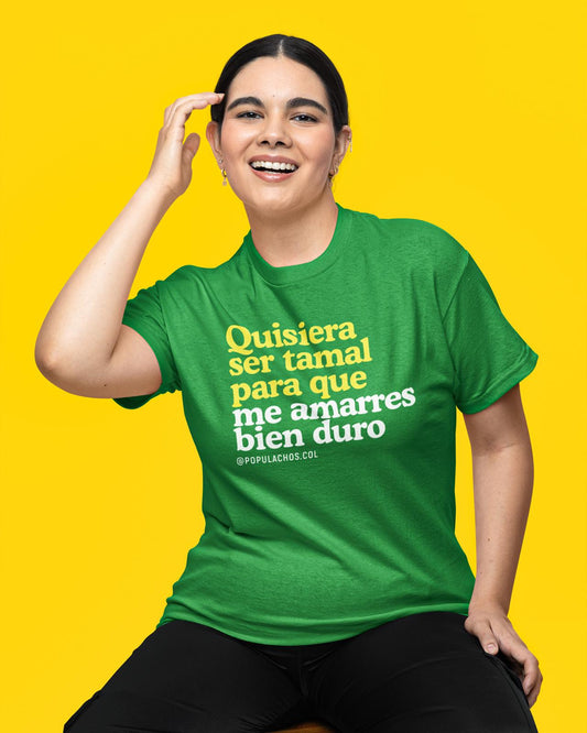 Colombian Green T-Shirt "Tamal"