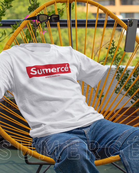 Colombian White T-Shirt "Sumercé"