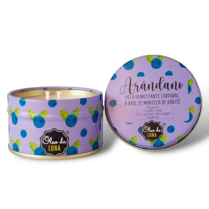 Blueberry Moisturizing Body Candle