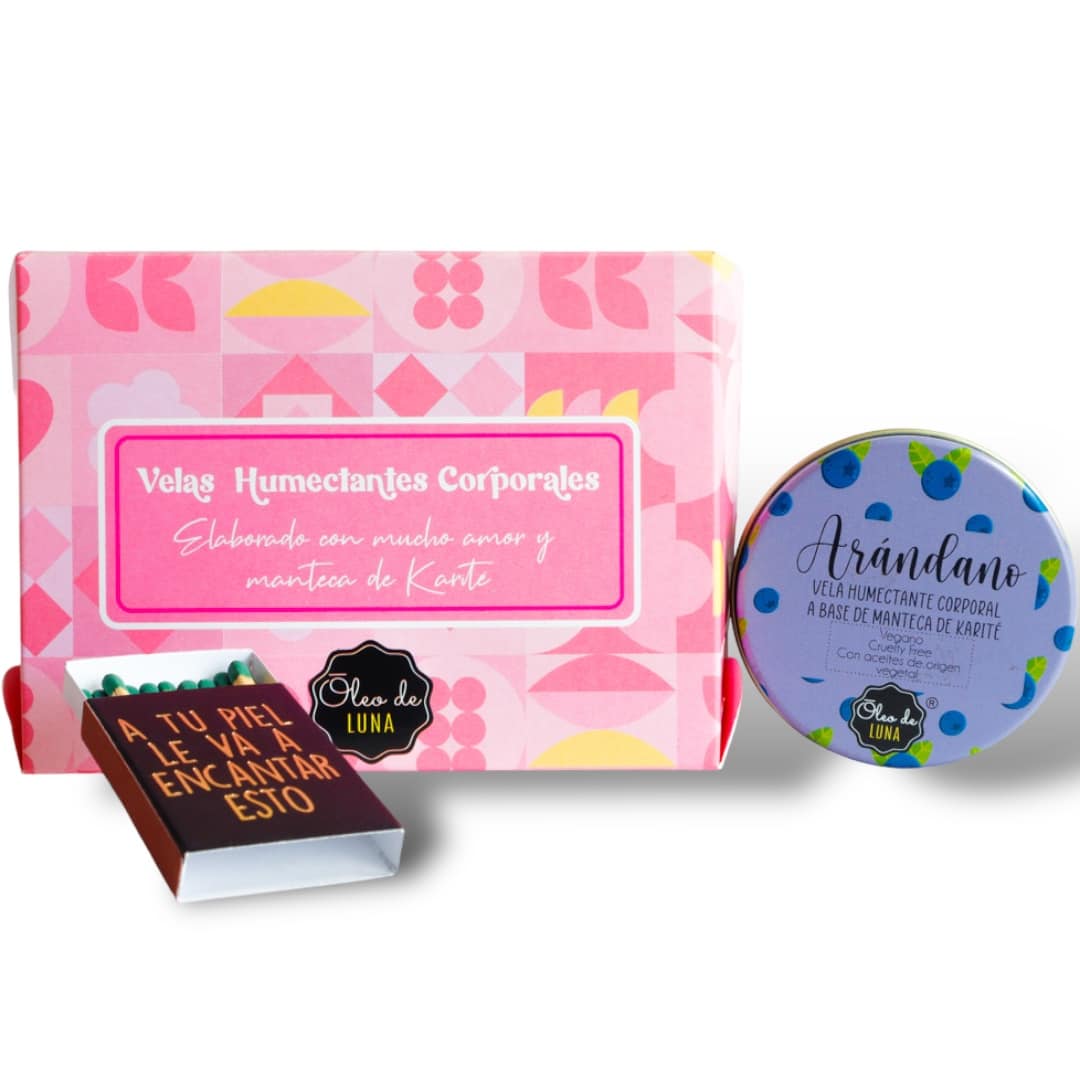 Blueberry Moisturizing Body Candle