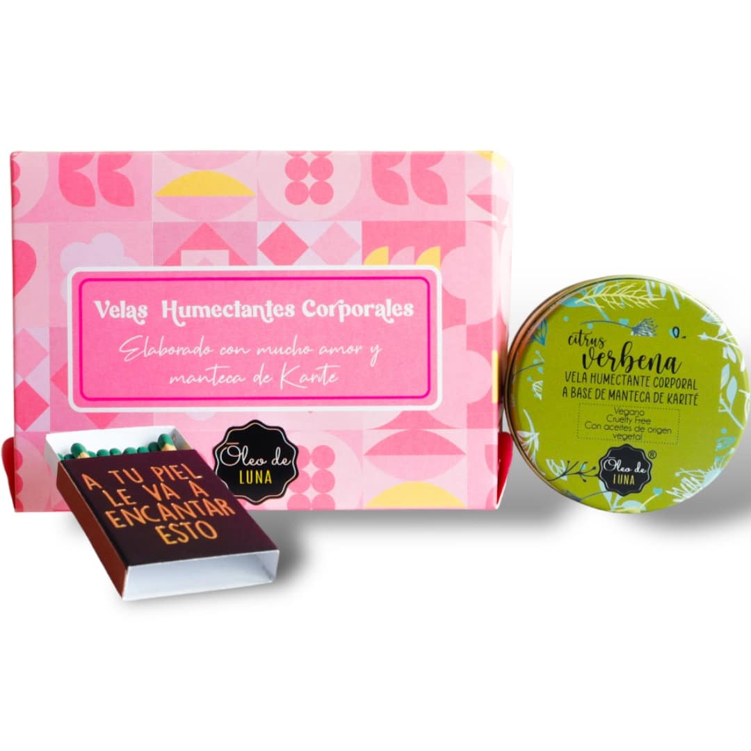 Citrus Verbena Moisturizing Body Candle