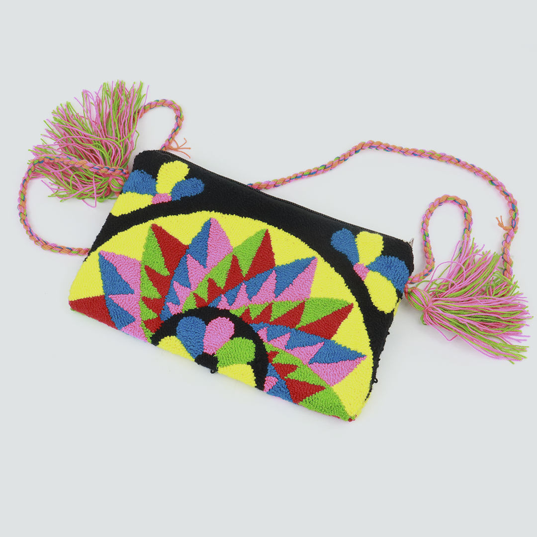 Handmade Embroidered Wayuu Crossbody Bag