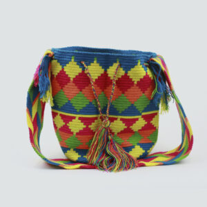Handcraft Wayuu Backpacks Tribal Crochet Backpack