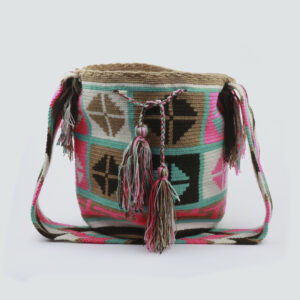 Handcraft Wayuu Backpacks Tribal Crochet Backpack