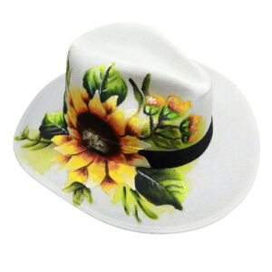 Hand Painted Artisan Hat