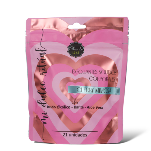 CHERRY MIMOSA Body Scrub X 21 Hearts