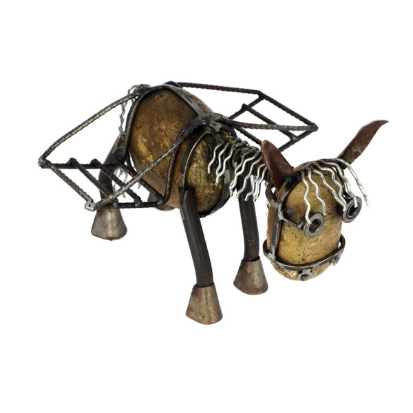 Donkey with Double Stand -  Recycled Materials - Image 3