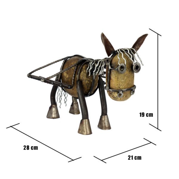 Donkey with Double Stand -  Recycled Materials - Image 7