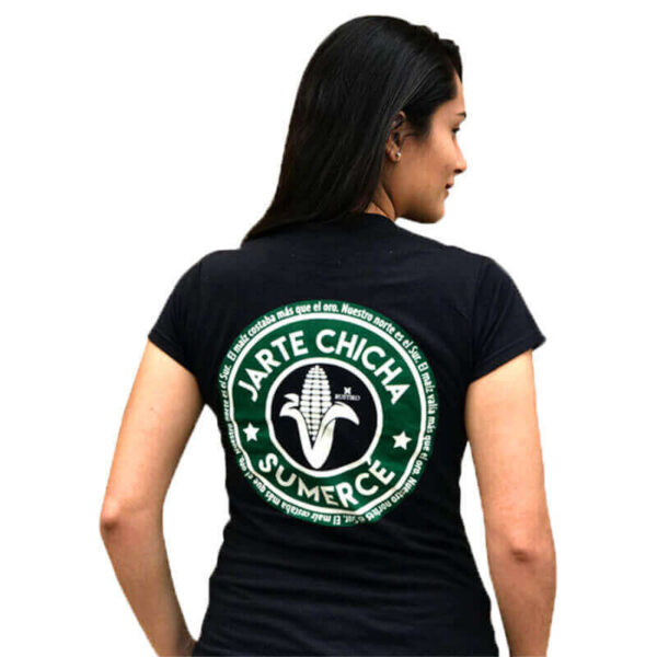 JARTE CHICHA | BLACK T-SHIRT - Image 2