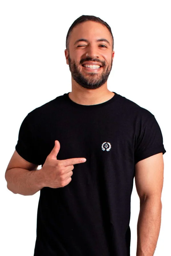 CON TODA | BLACK T-SHIRT - Image 2