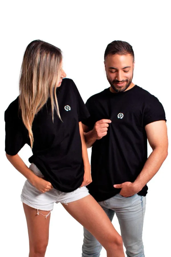 CON TODA | BLACK T-SHIRT - Image 3