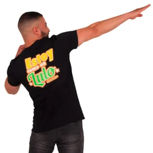 ESTOY COMO UN LULO | BLACK T-SHIRT