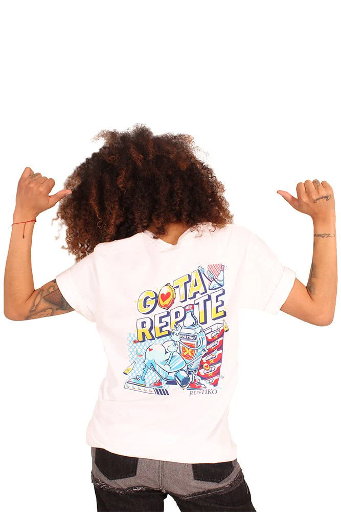 GOTA REPITE | WHITE T-SHIRT - Image 9