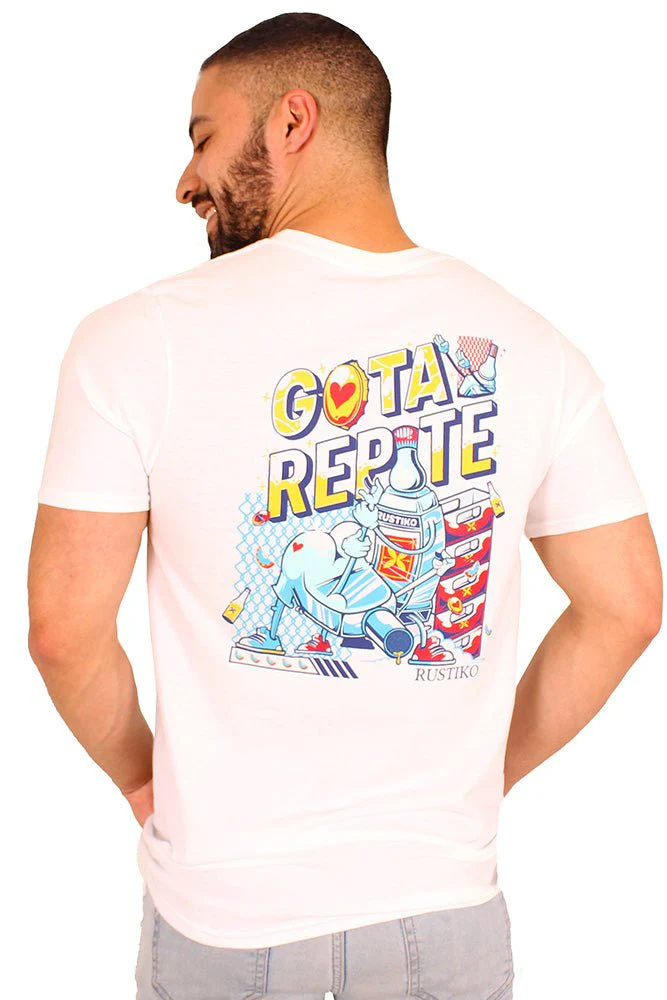 GOTA REPITE | WHITE T-SHIRT