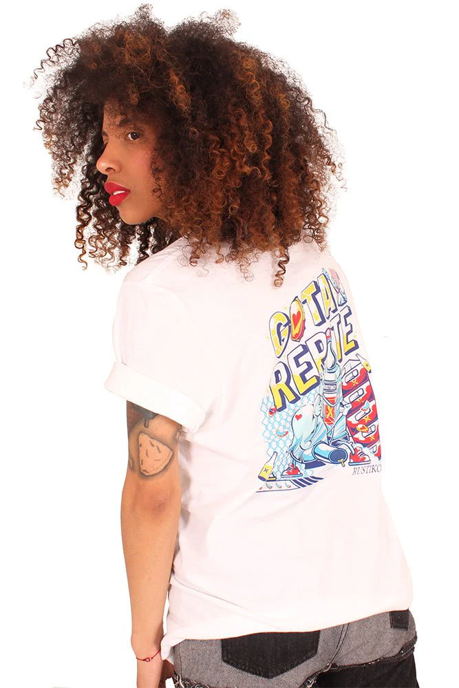 GOTA REPITE | WHITE T-SHIRT - Image 3