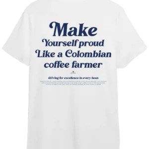 HAZTE SENTIR ORGULLOSO | UNISEX WHITE T-SHIRT