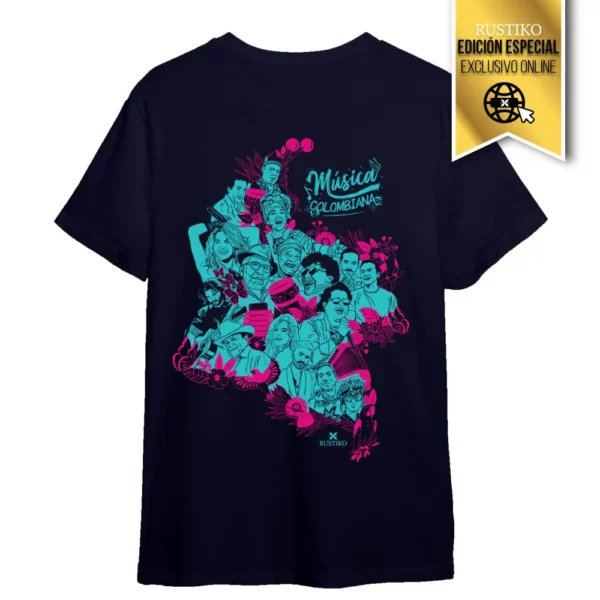 COLOMBIAN MUSIC | UNISEX T-SHIRT - Image 2