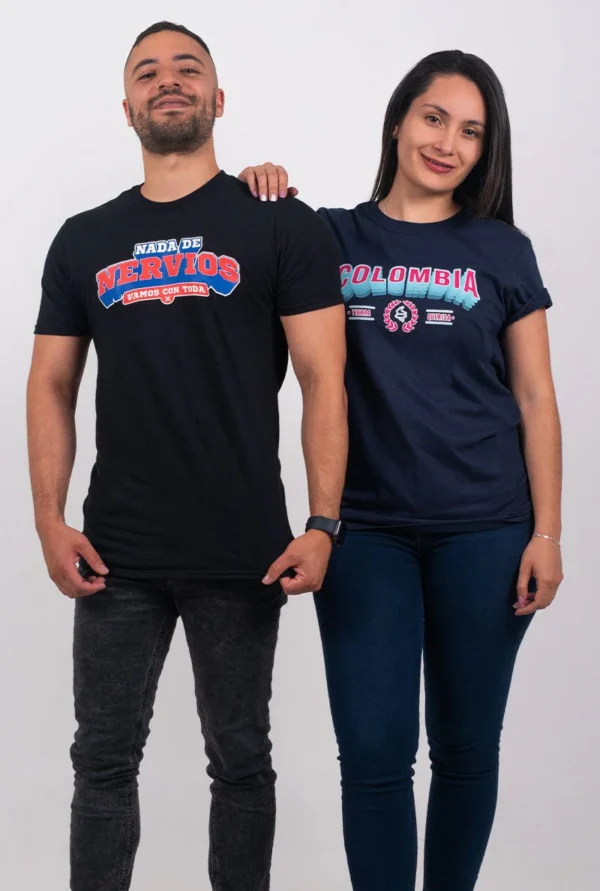 NADA DE NERVIOS | BLACK T-SHIRT - Image 3