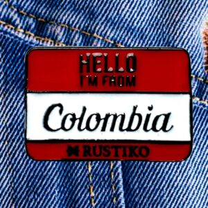 I'M FROM COLOMBIA PIN