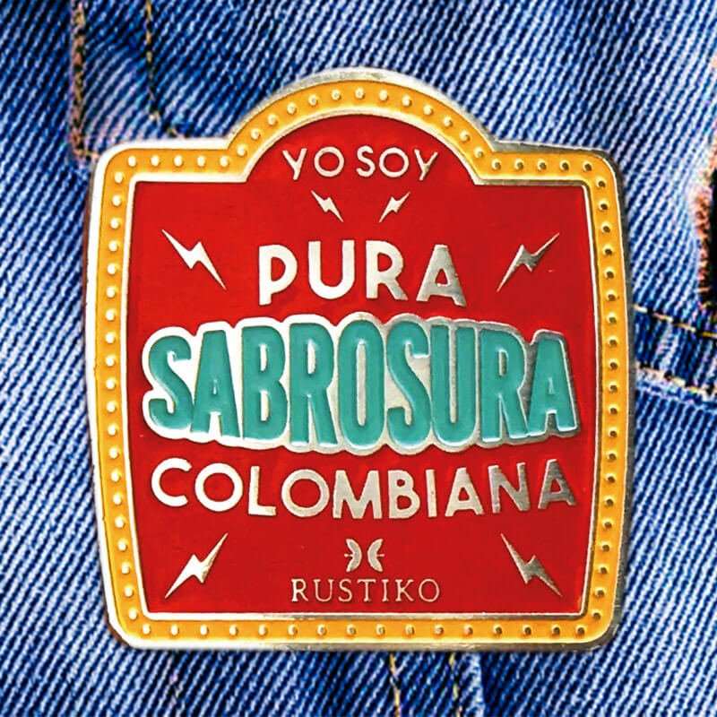 PURA SABROSURA COLOMBIANA PIN