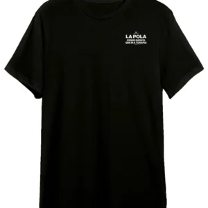 POLA & TERAPIA | UNISEX BLACK T-SHIRT