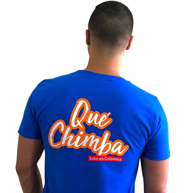 QUÉ CHIMBA PARCE | BLUE T-SHIRT - Image 5