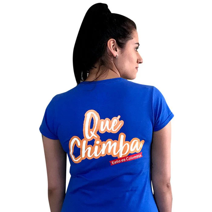 QUÉ CHIMBA PARCE | BLUE T-SHIRT - Image 4
