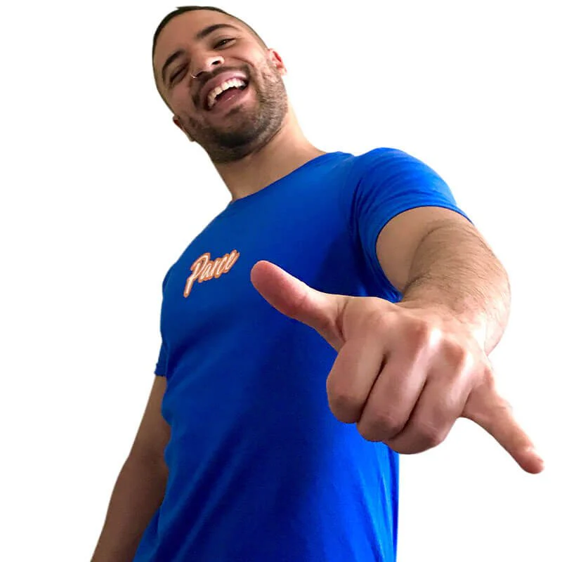 QUÉ CHIMBA PARCE | BLUE T-SHIRT - Image 2