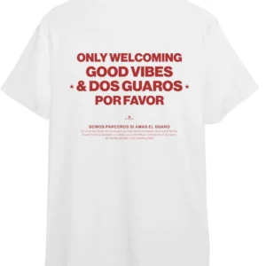 SOLO BUENAS VIBRAS WHITE T_SHIRT