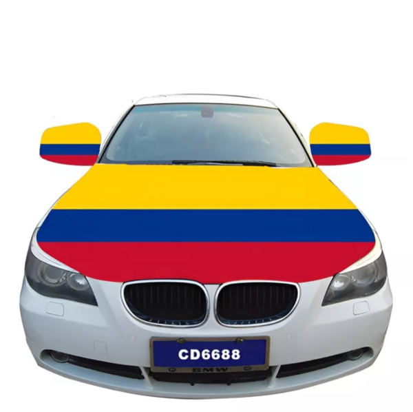 Patriotic Car Hood Flag