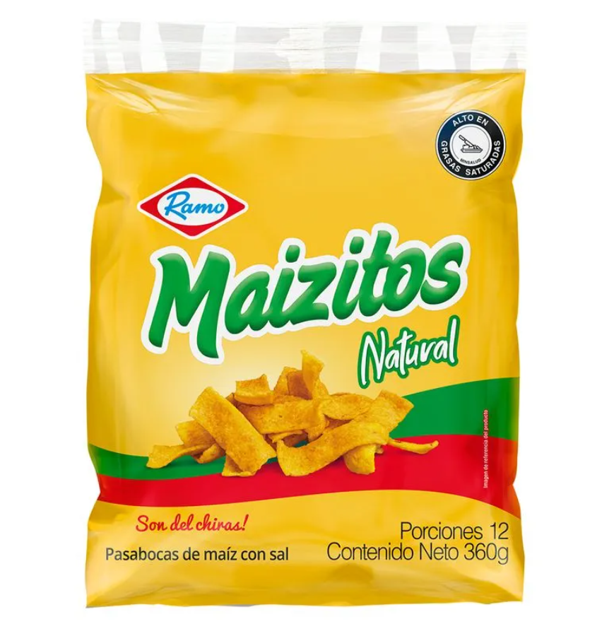 Traditional Colombian maizitos Pack 12 Units