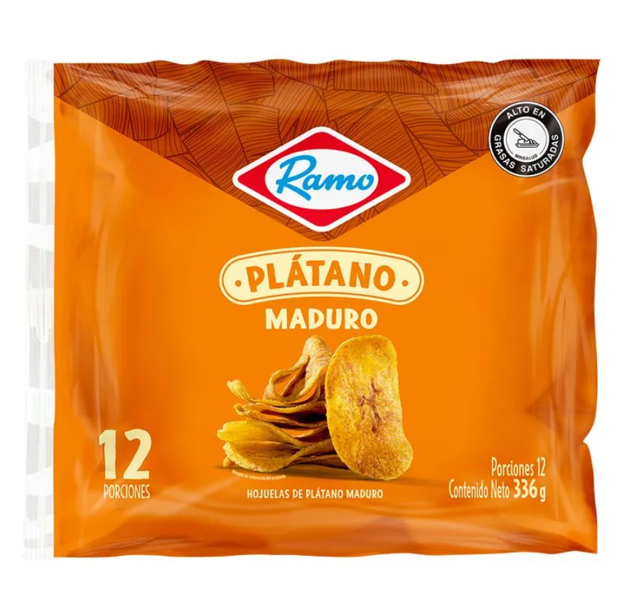 Plátano Maduro Ramo pack 12 units