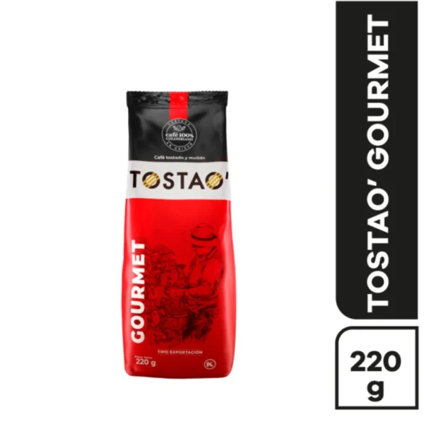 Coffee Tostao gourmet roasted ground coffee x220g
