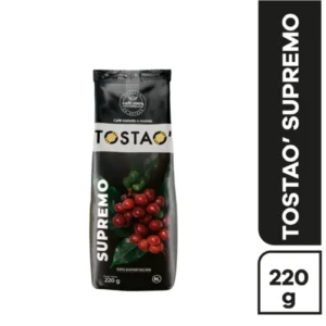 Coffee Tostao supreme roasted ground x220g