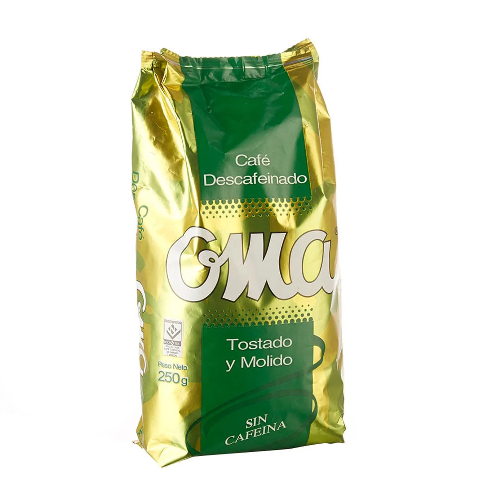 Oma decaffeinated coffee x250g