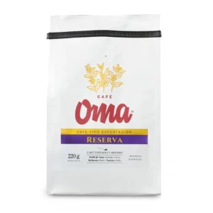 Oma reserve roasted ground coffee x220g