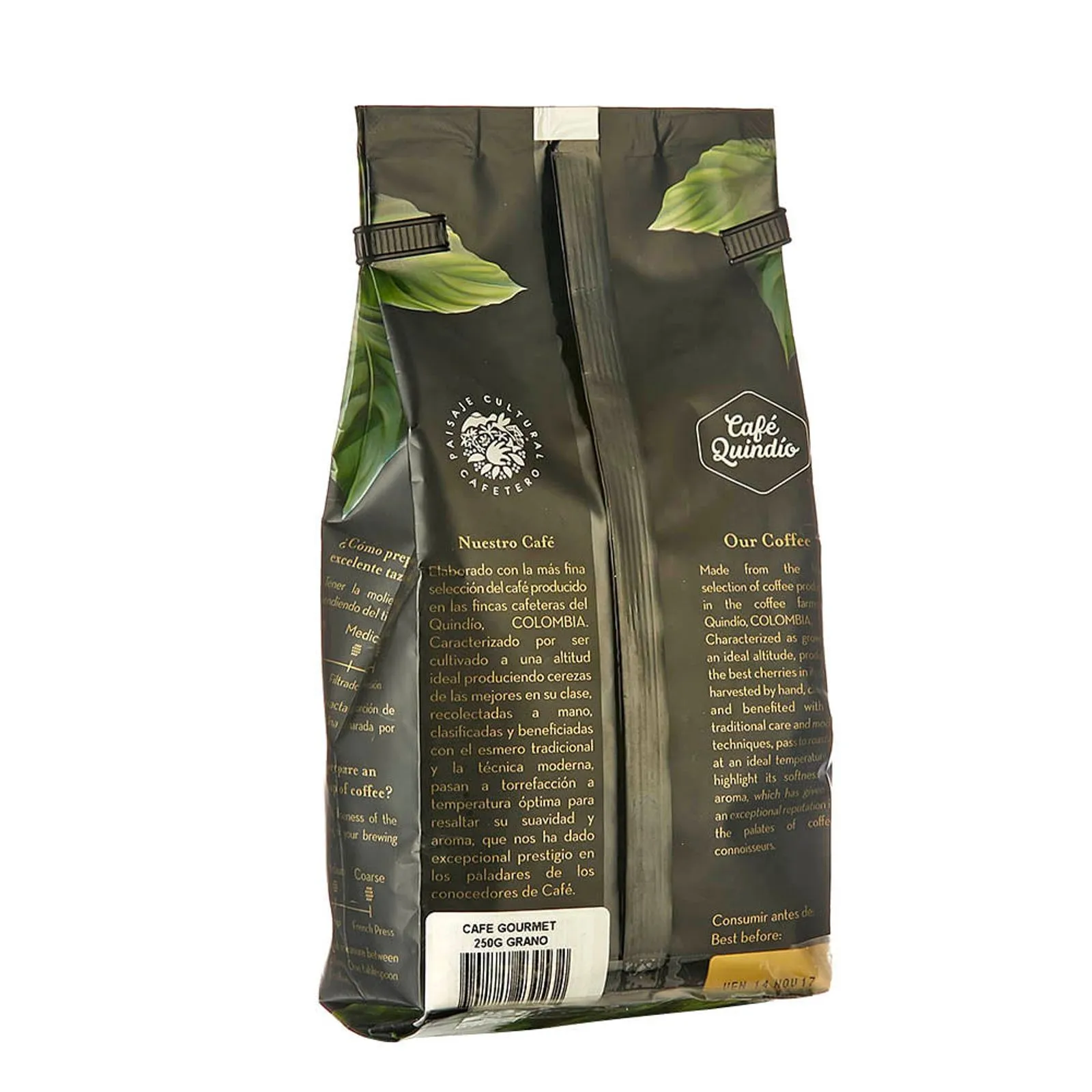 Quindío Gourmet Coffee beans x250g - Image 2