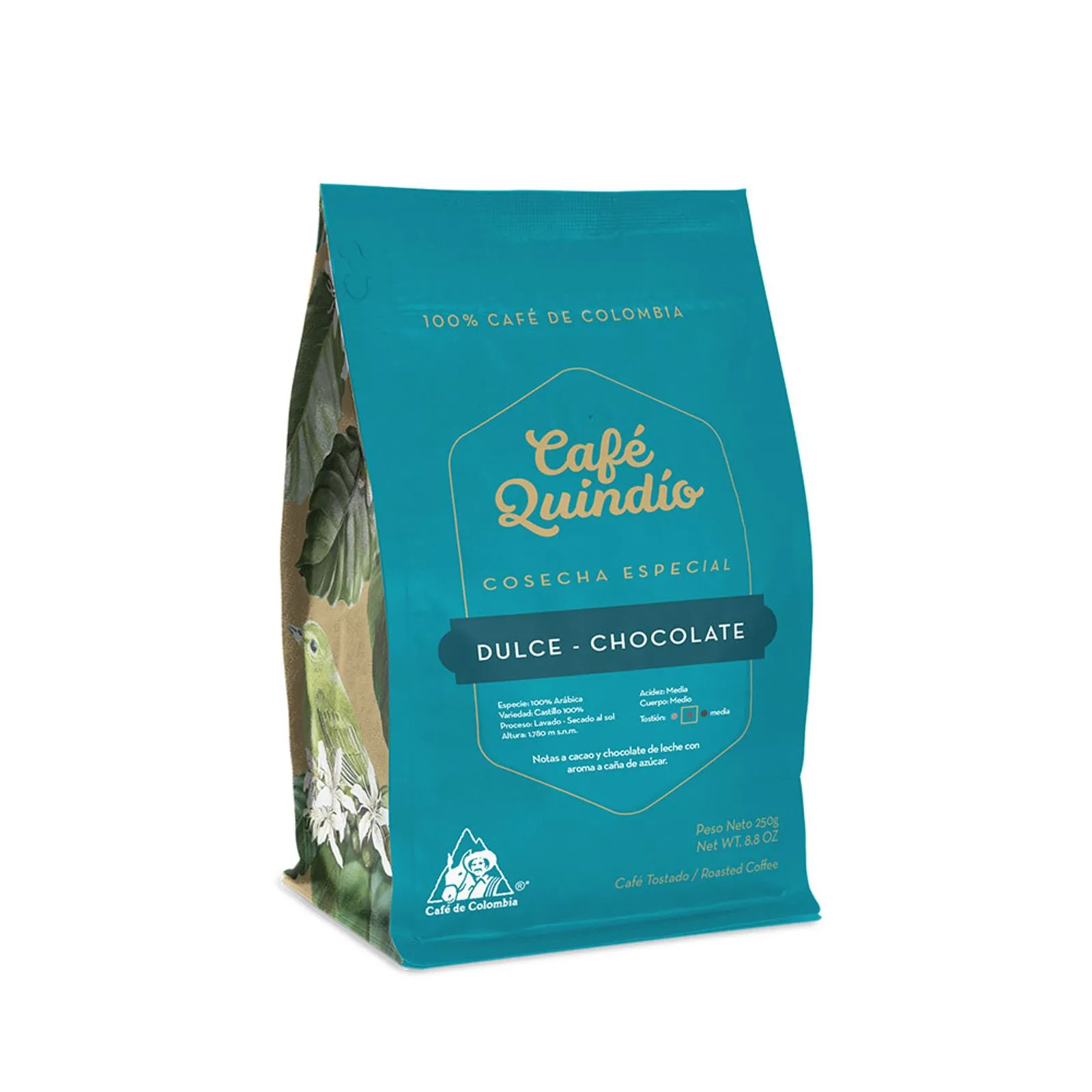 Quindío sweet chocolate coffee x250g