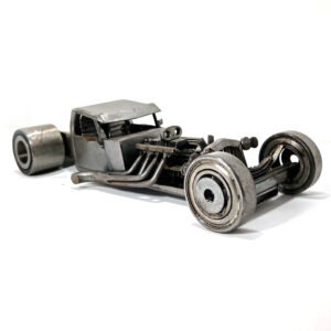 Hot Rod Car Model 1 - Recycled Material