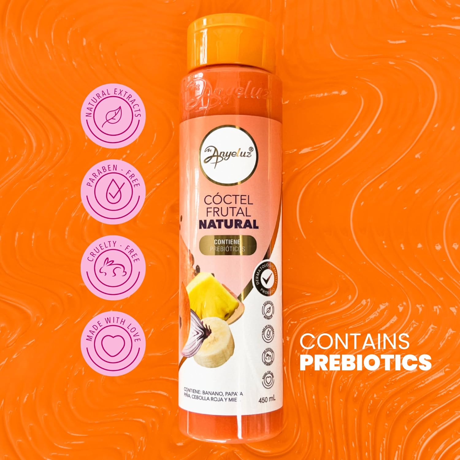 ANYELUZ Natural Fruit Cocktail Hair Treatment - Image 8