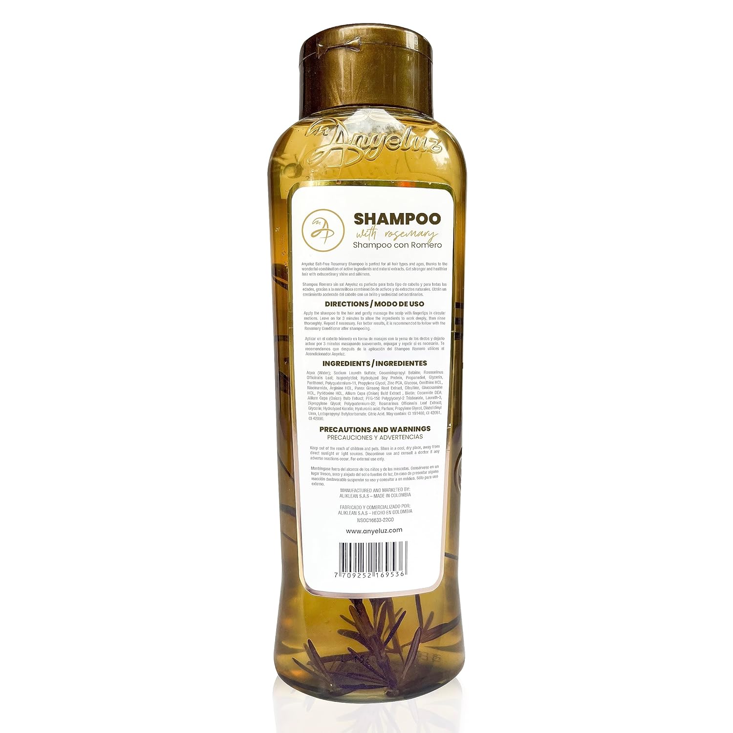 Anyeluz Rosemary Shampoo - Image 2