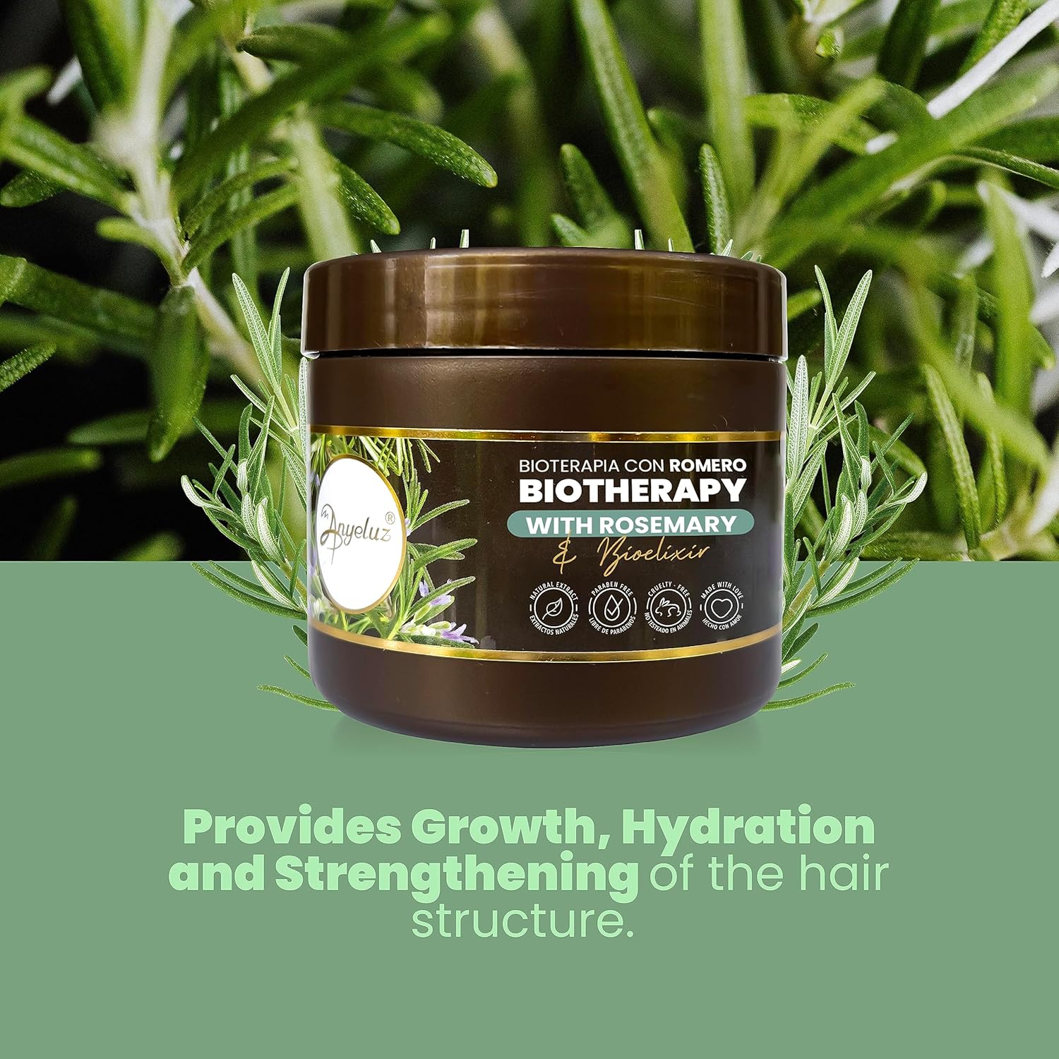 ANYELUZ Rosemary Biotherapy with Avocado Extracts - Image 3