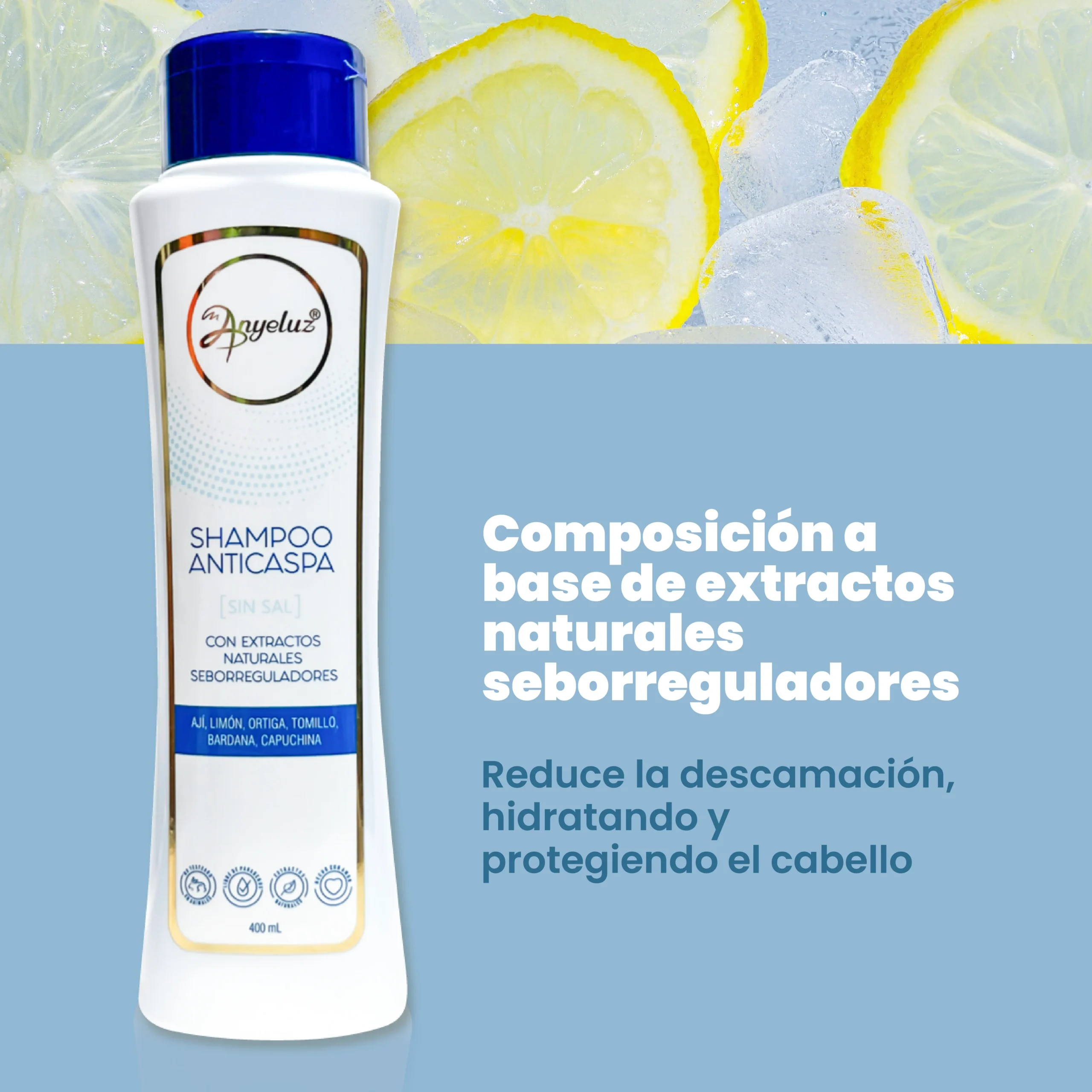 Anyeluz Anti-Dandruff Shampoo - A Natural Solution - Image 4