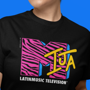 Colombian Black T-Shirt "Mija"