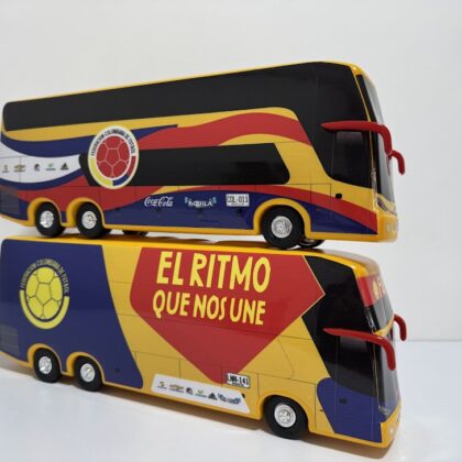 1:24 Scale Colombian Team Buses – Diecast Model Collection